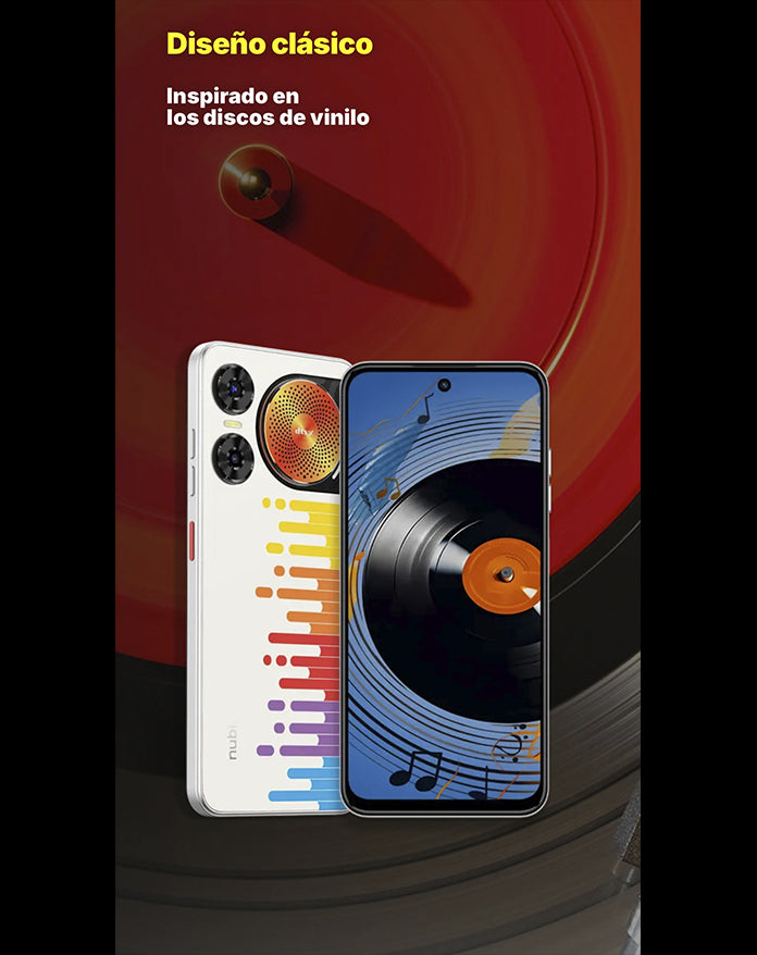 Paquete CELULAR NUBIA MUSIC 2 Edición Especial EL TRI