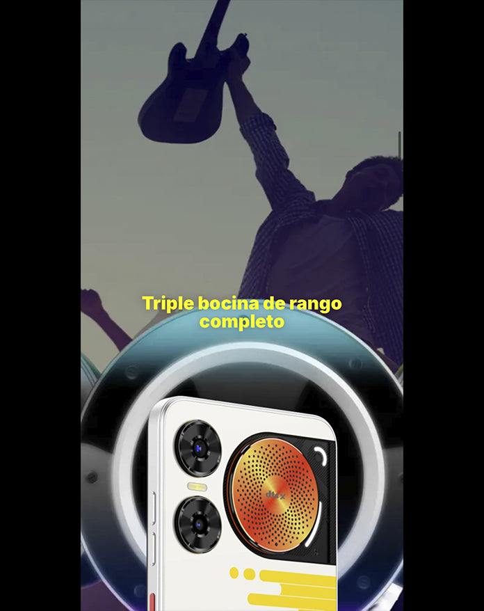 Paquete CELULAR NUBIA MUSIC 2 Edición Especial EL TRI