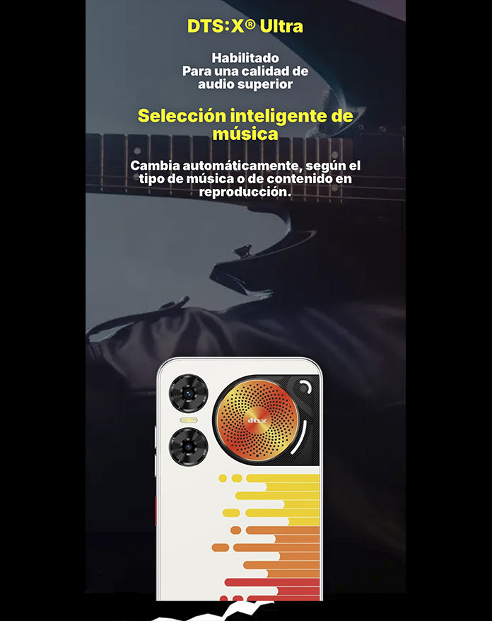 Paquete CELULAR NUBIA MUSIC 2 Edición Especial EL TRI