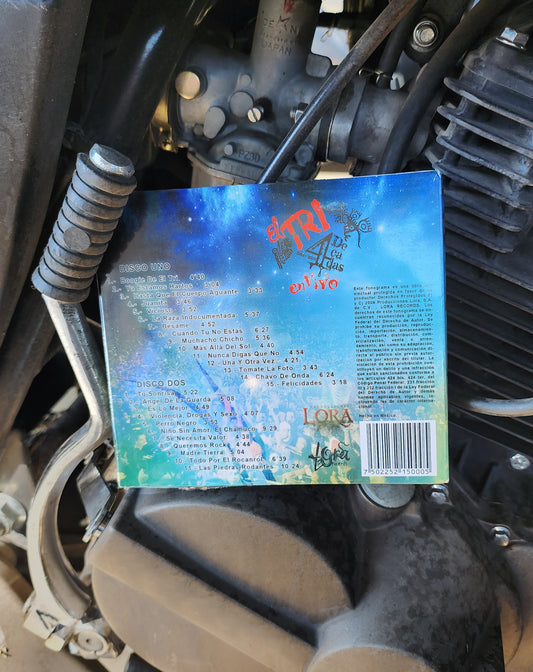 CD DOBLE EL TRI 4 DÉCADAS EN VIVO