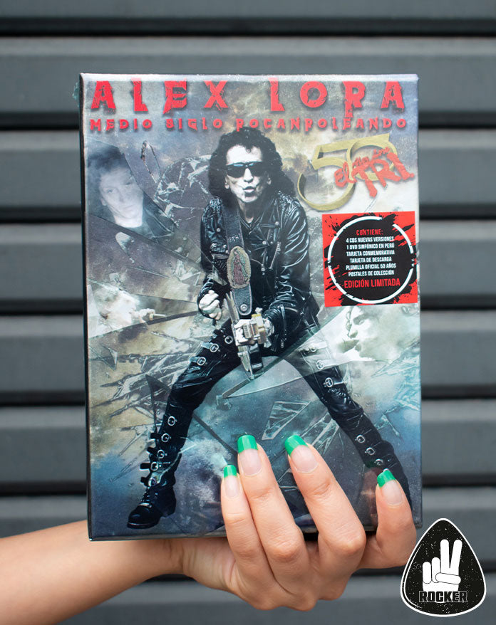 BOX SET EL TRI MEDIO SIGLO ROCANROLEANDO 50 AÑOS