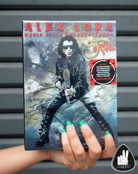 BOX SET EL TRI MEDIO SIGLO ROCANROLEANDO 50 AÑOS.