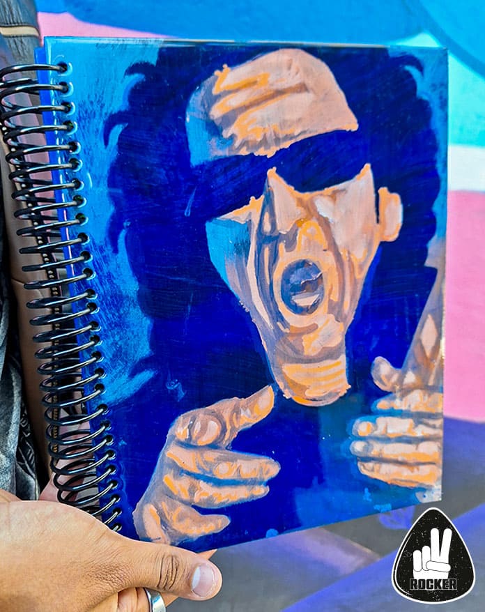 LIBRETA AZUL EL TRI ALEX LORA MEDIO SIGLO ROCANROLEANDO