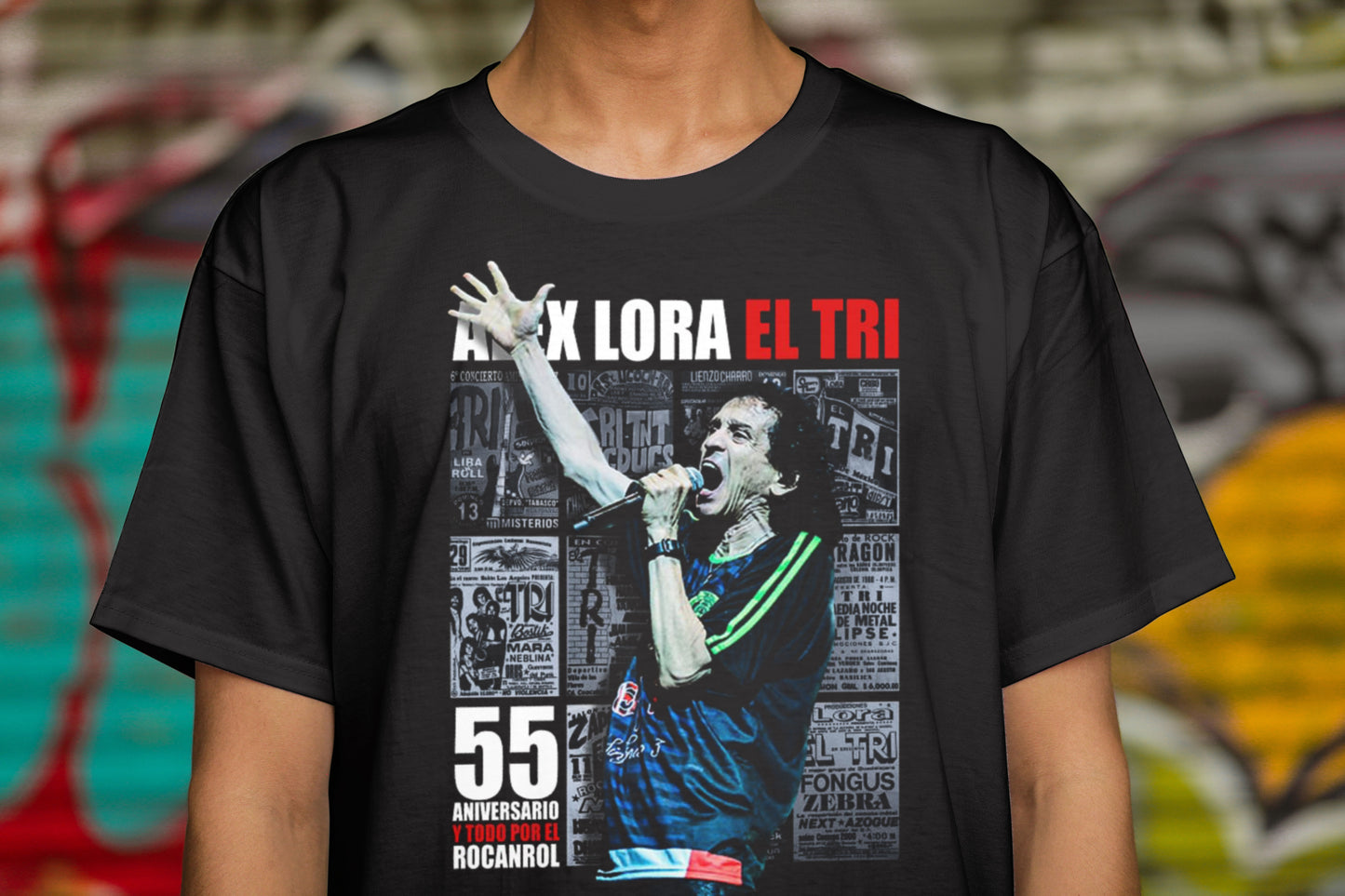 PLAYERA OFICIAL CIERRE DE LA GIRA 55 ANIVERSARIO