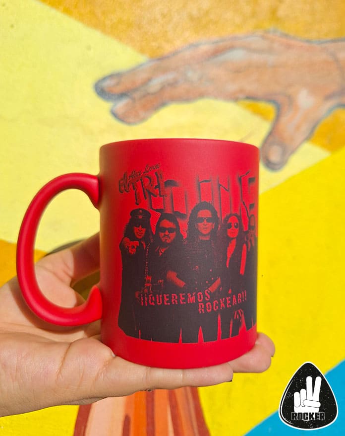 TAZA MÁGICA EL TRI QUEREMOS ROCKEAR 2020 ROJA