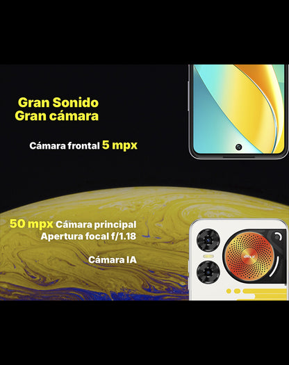Paquete CELULAR NUBIA MUSIC 2 Edición Especial EL TRI