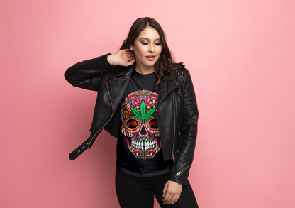 PLAYERA CALAVERA COLORES