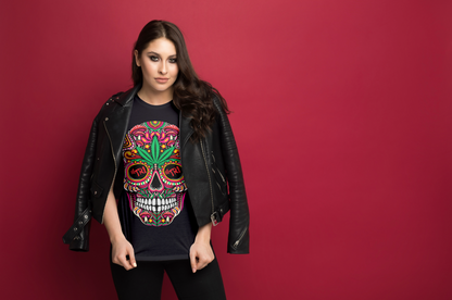 PLAYERA CALAVERA COLORES