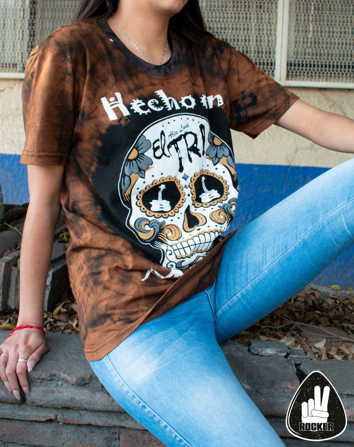 PLAYERA EL TRI CALAVERA CAFE