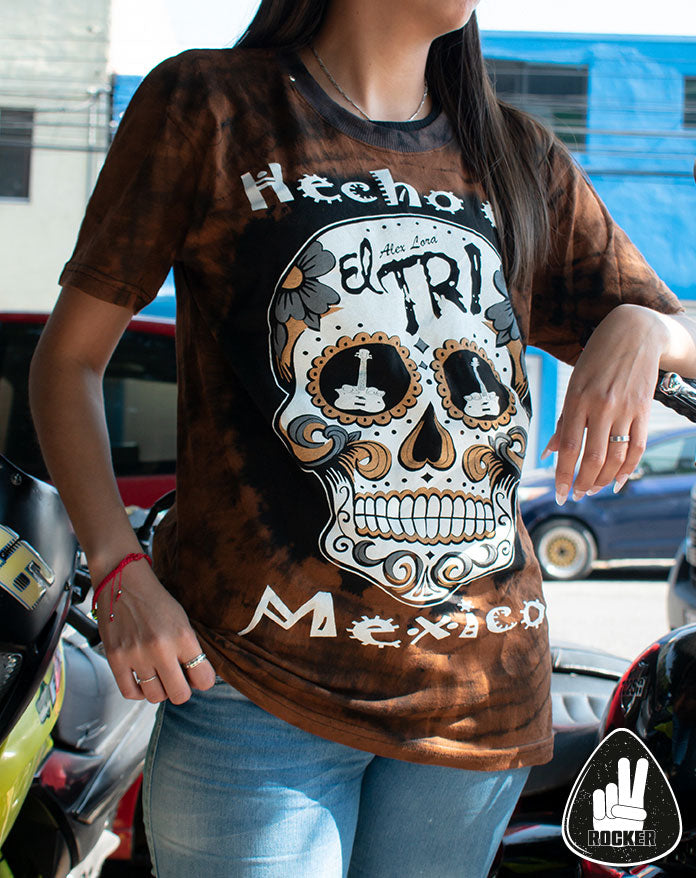 PLAYERA EL TRI CALAVERA CAFE