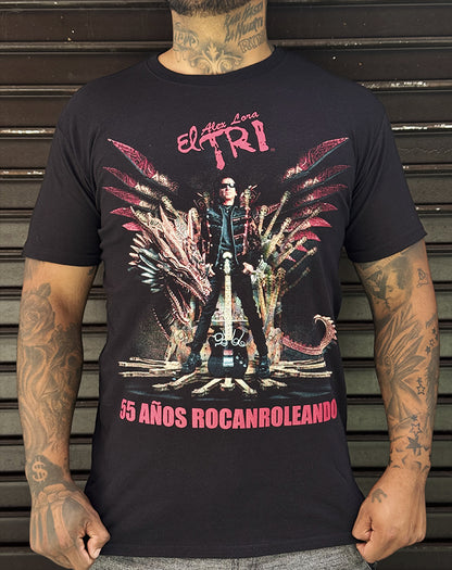 PLAYERA ELTRI 55 AÑOS ROCANROLEANDO