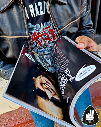 LIBRO QUE VIVA EL ROCANROL Y LIBRETA ALEX LORA