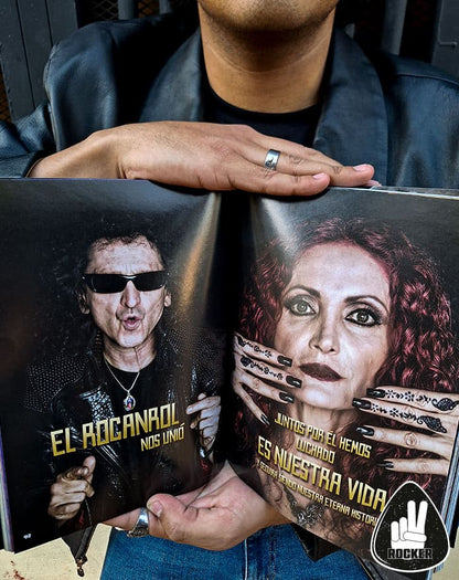 LIBRO QUE VIVA EL ROCANROL Y LIBRETA ALEX LORA