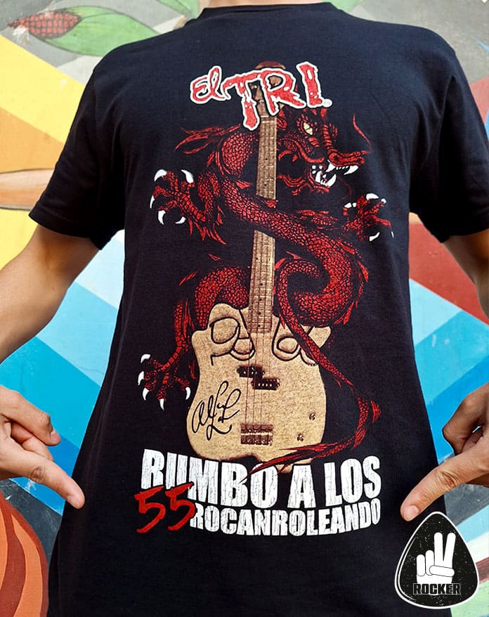 PLAYERA EL TRI "GUITARRA DRAGÓN"