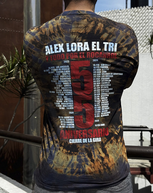 PLAYERA EL TRI ALEX LORA CIERRE DE GIRA 55 AÑOS...56