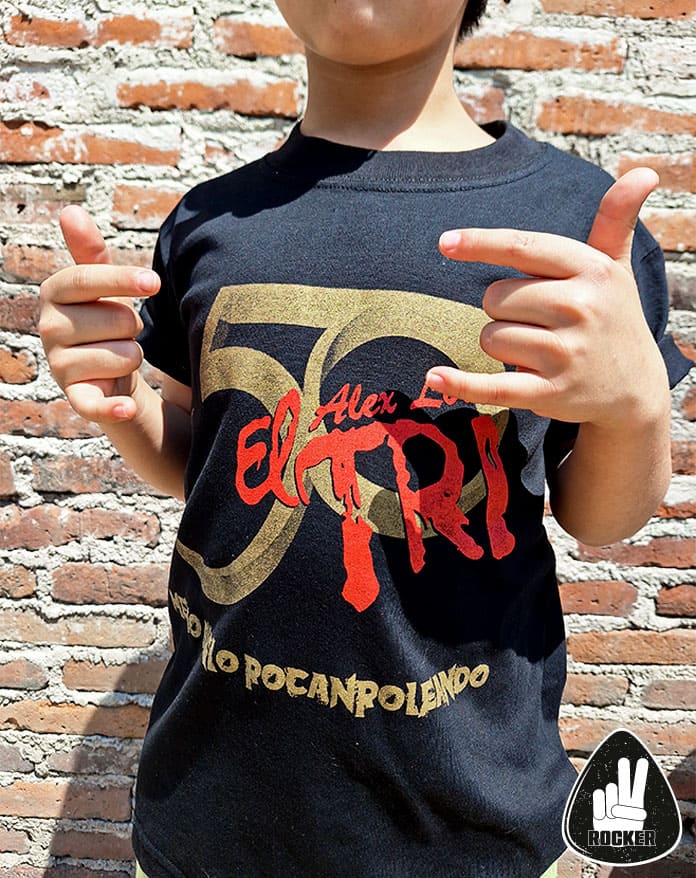 PLAYERA NIÑO EL TRI "MAMÁ PON LA GRABADORA"