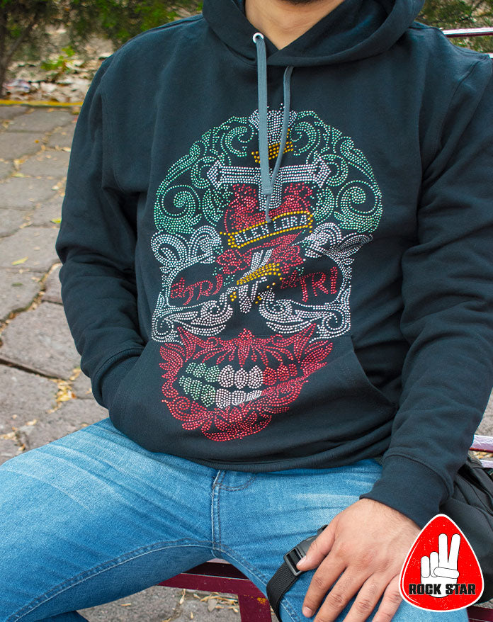 SUDADERA CALAVERA ESTOPEROLES EL TRI