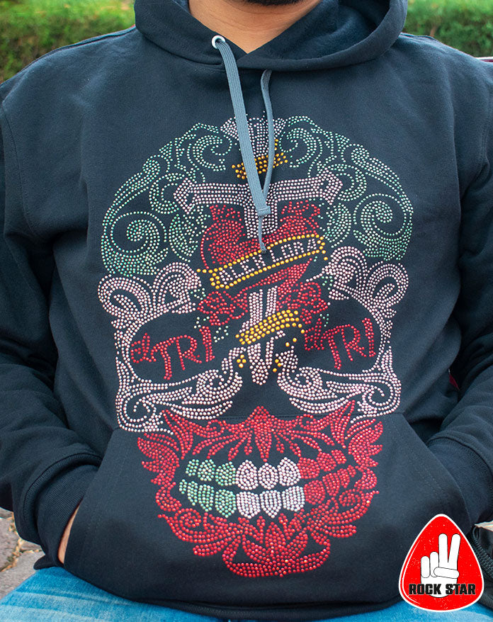 SUDADERA CALAVERA ESTOPEROLES EL TRI