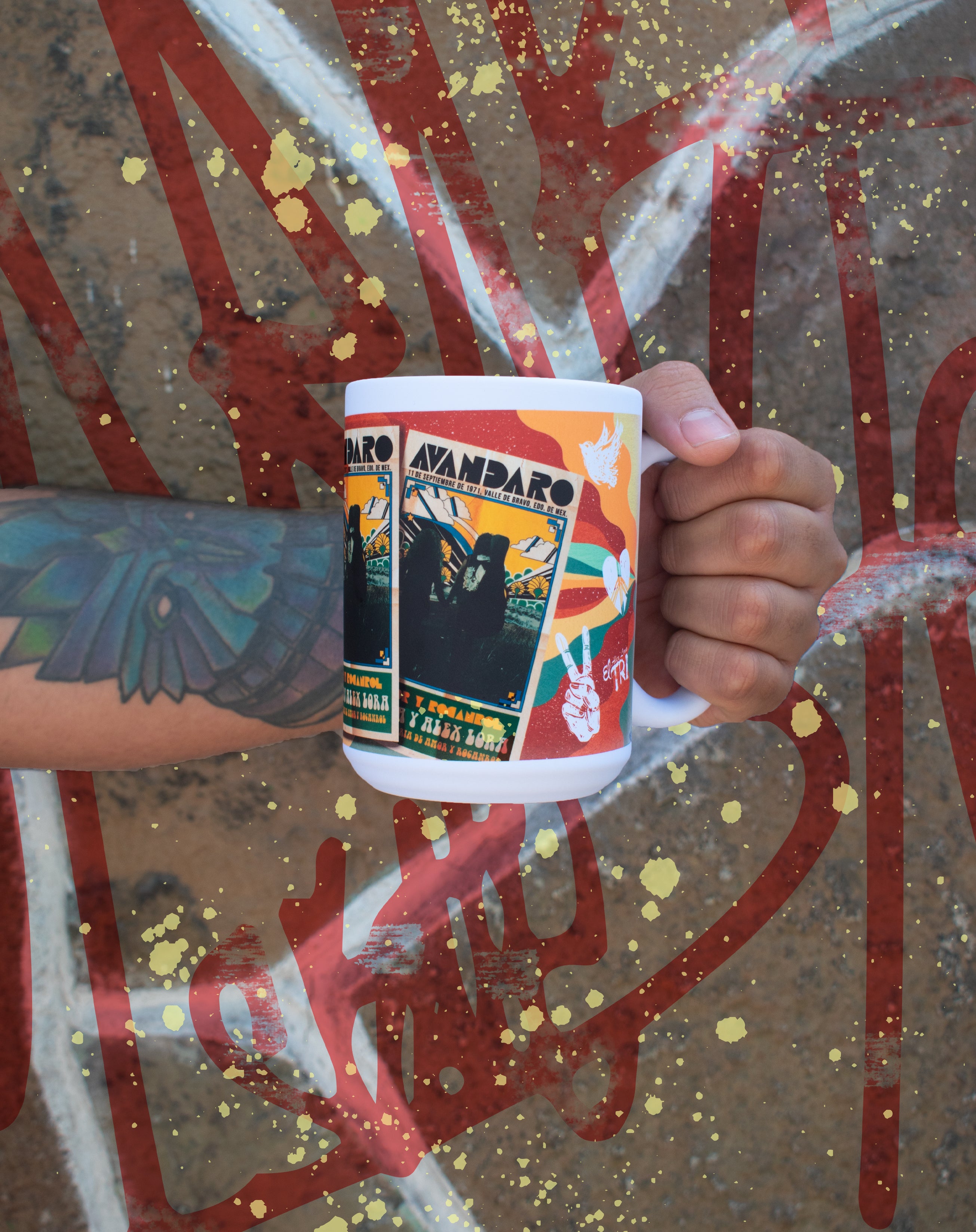 TAZA AVÁNDARO AMOR Y ROCANROL