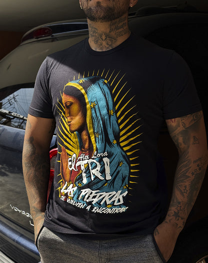 PLAYERA EL TRI VIRGEN MORENA AZUL