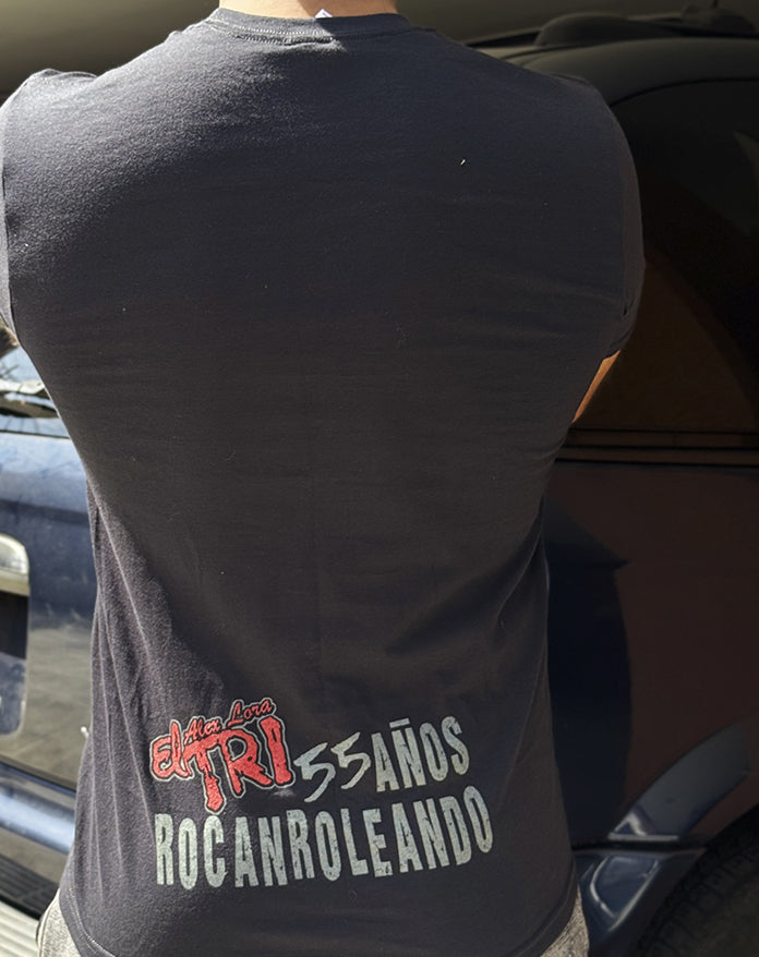 PLAYERA EL TRI VIRGEN MORENA AZUL