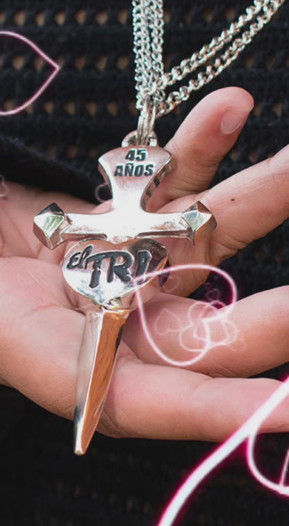 COLLAR EL TRI ESPADA CORAZÓN